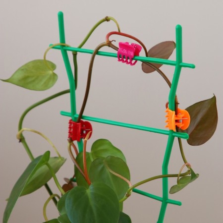 Clip for plants, set 10 pcs., Mix-5