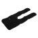 Luazon LEM-13 legs massage, bandage on the knee, 3 temperature conditions, battery, black
