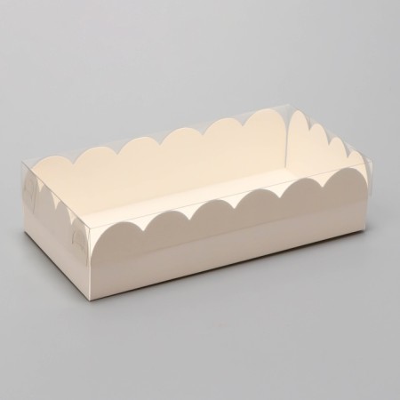 White cookie box, 10 x 20 x 5 cm