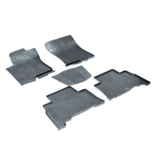 Rubber rugs ’grid’ for Toyota Land Cruiser Prado J150, 2009-