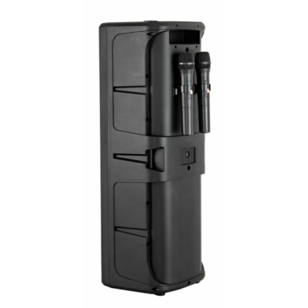 Portable karaoke system Perfeo Top I, 90 W, AUX, USB, SD, BT, 6000 mAh, black-2