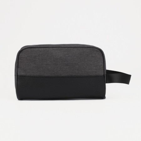 Lightning cosmetic bag, dark gray color-1