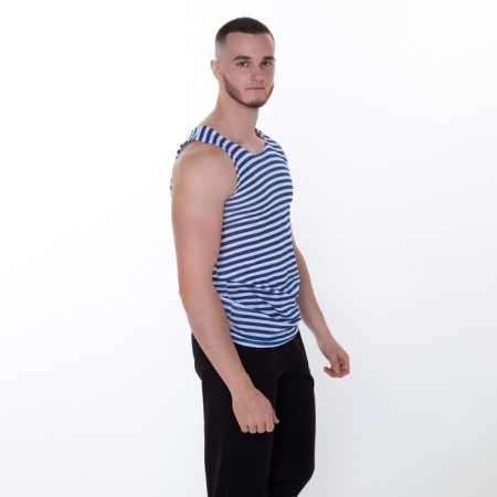 T -shirt male male, blue color, size 50-2
