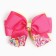 Outlet. Hair bow on a hairpin, 12.5 cm, kitty Marie