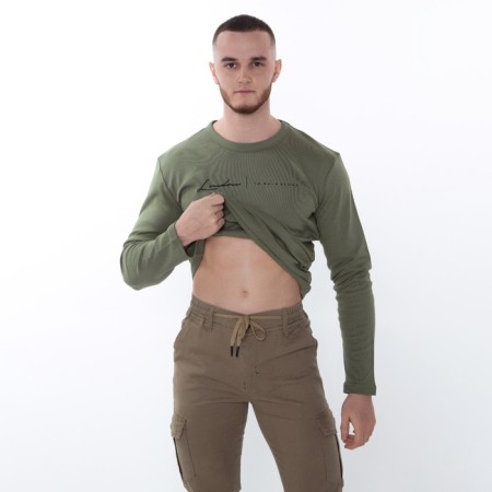 Joggers male, sandy color, size 30 (46)-5