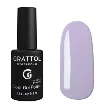 Grattol Color Gel Polish, No. 146 Gray Pink, 9 ml