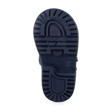 Baby boots, size 25, blue color-3