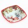 Plate flat New Year's expensive attention "Forest Tale", 20 cm, glass