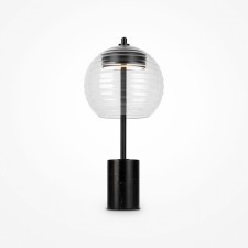 Luminaire desktop Maytoni P060TL-L12BK, LED, 8W, 20x20x42 cm, 100lm, black color