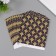 Scrapbooking paper "Versailles" density 180 grams set 10 pcs 15.5x17 cm