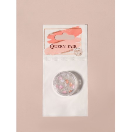 Assorted for decor "Tenderness", 3D effect, pink/transparent color-10