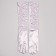 Carnival accessory - gloves with assembly, white color