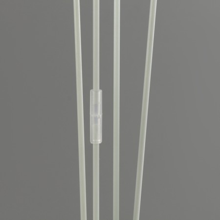Star for balloons for 4 balls, base of the heart, height 65 cm-3