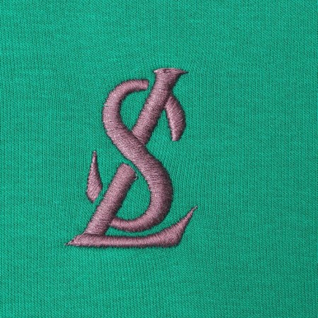 Women's sweatshirt was laid down, the color is dark green, rr One size (42-50)-2