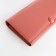 Women's wallet on magnets, pink color