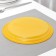 Plastic plastic disposable dining room, d = 20.5 cm, yellow color