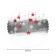 The tablecloth “Snow holiday”, round, Saten, d = 150 cm
