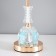 Highlight lamp with backlight "Supreme" 1x60W E27 gray 25x25x40cm Risalux
