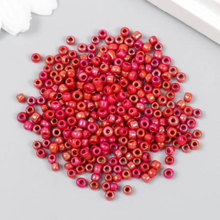 Beads "Zlatka" 08/0, 3 mm, 10 g 0405b red-1