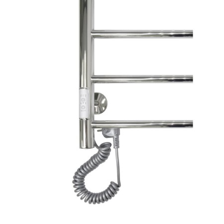 The electric heated towelputant "Sanprise" Aurora P10, 500x1000 mm, left, chrome-4