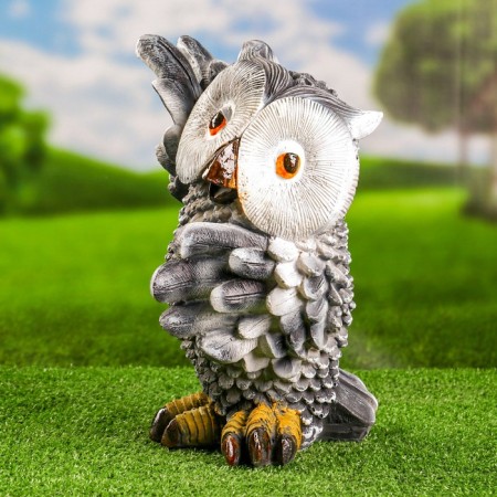 Garden figure "Eagle owl" 18x31x13cm-1