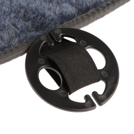 Front seat, natural wool, short pile, gray-7