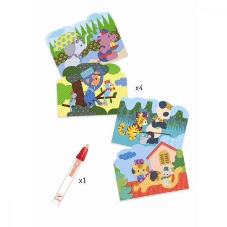 Djeco "Journey" water set for creating paintings-1