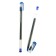 Gel pen, 0.38 mm, blue, transparent case, aer -shaped, needle -off writing node