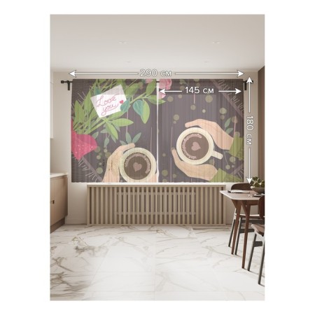 Photo "Date", size 145x180 cm, 2 pcs-1