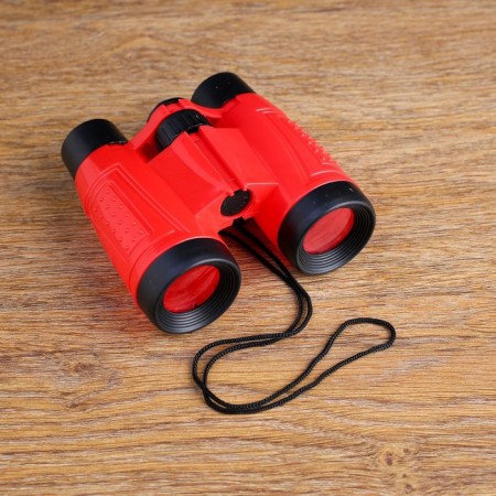Binoculars 4x, children, plastic, rubber, mix, 10x11 cm-13
