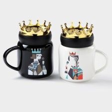 A set of mugs of ceramic 
