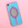 IPhone 7 phone case with a mirror effect “Beifty Beauty”, 6.5 × 14 cm