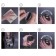 Ring for towels is transparent, 18.5 cm