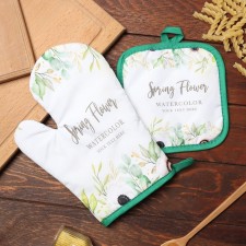 Kit. set 2 pr. 17*17 cm, mittens. 26*16 cm, 100% p/e