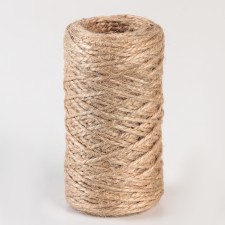 Jet twine d = 1.5 mm, 60 m, twisted, natural color