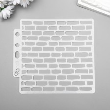 Plastic stencil 