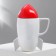 Ceramic mug “The most brave”, 300 ml, white color
