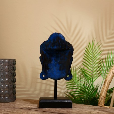 Souvenir "Head of Buddha" Albezia 30 cm-3