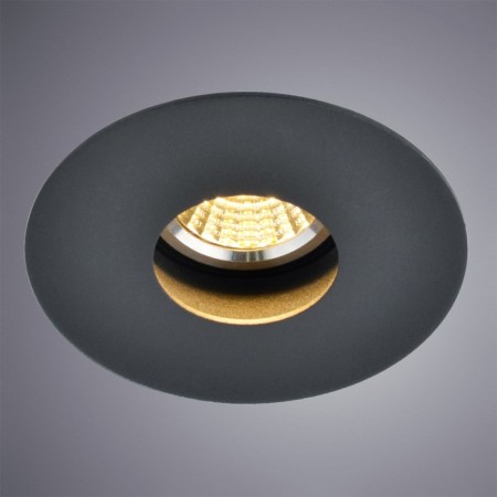 Introduced lamp Accento, 50W, GU10, G5.3, D = 73mm, black color-1