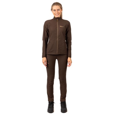 Women's suit for hunting Pride Manul, size 40-42, height 170-176 cm, brown color