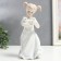 Souvenir Ceramics "Girl with tails, with a kitten on her hands" 22.5x7x12 cm