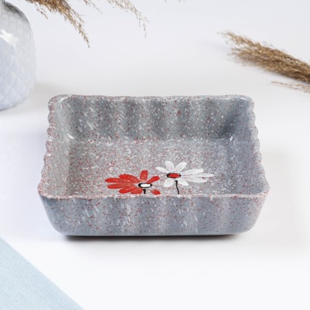 Baking capacity "Square wave" 0.9l / 6x20x20cm, duet
