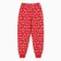 Pajamas for a boy, red color, height 128 cm