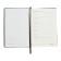 Dated 2025 diary, A5, 176 sheets of Escalada, solid cover of artificial leather, 3D design, foil, liesse embossing, cream block 70 g/m2, black