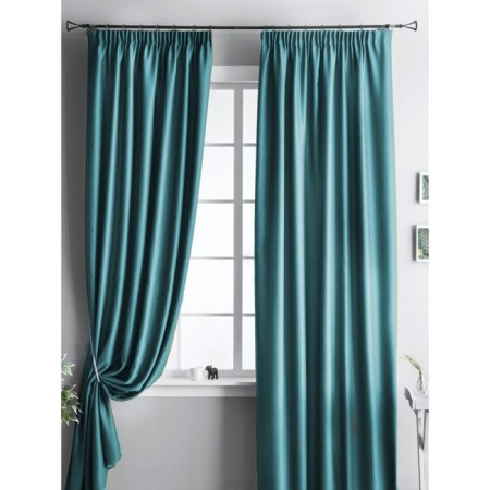 Set of curtains "Blackwood", size 2x140x270 cm, barn -colored color