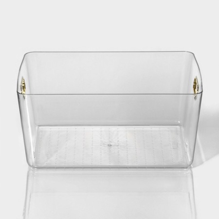 The storage container "Tenderness", 32 × 22 × 14.3 cm, the color is transparent-4