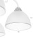 Laura Lura 5x60W E27 White, chrome 59x27x20cm