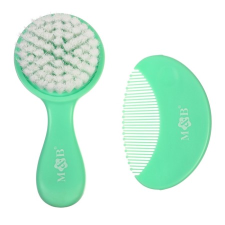 Set of children's combs, 2 pcs., Green color-5