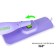 Swan for washing the floor Orion 5101, with a spray, 380 ml, 125 cm, purple-green color