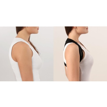 Massner-fixer for posture, Velcro, universal size, black color-8